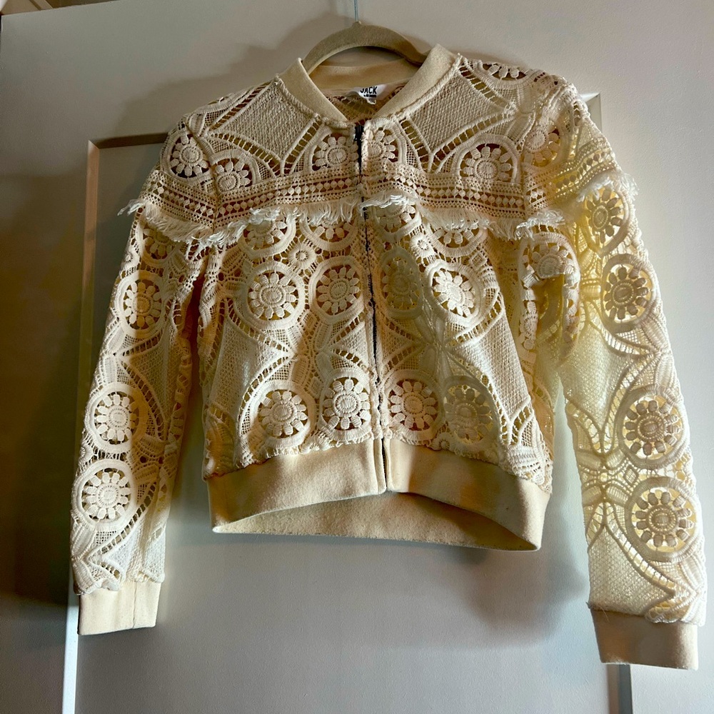 Crochet jacket
